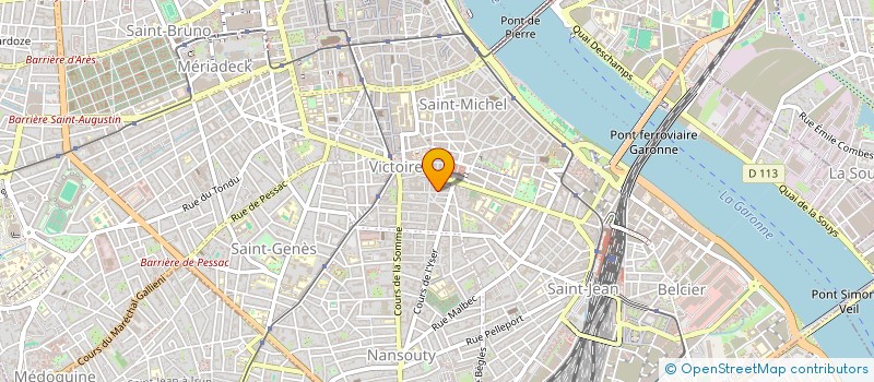 localisation de l'entreprise PULSE  BORDEAUX