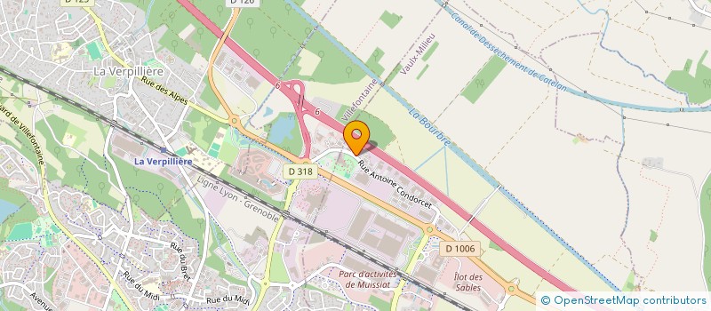 localisation de l'entreprise PULSE ACTION à VILLEFONTAINE