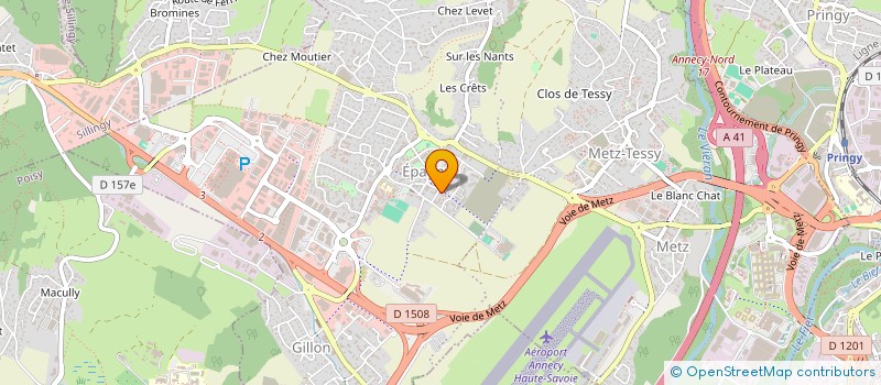localisation de l'entreprise PULSE CAPITAL à EPAGNY METZ-TESSY