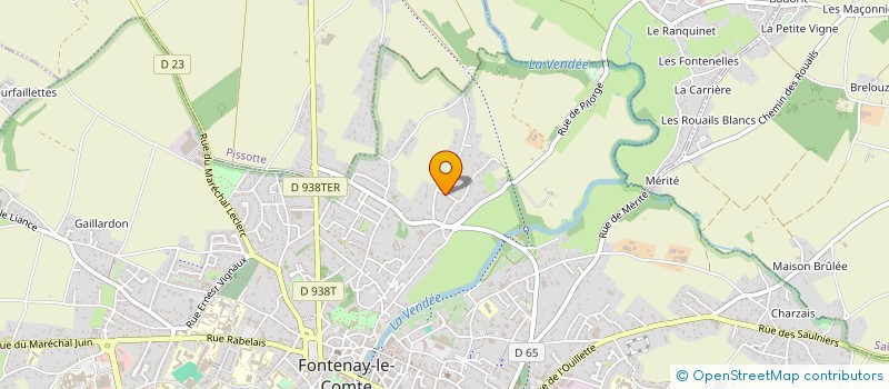 localisation de l'entreprise PULSE EVOLUTION à FONTENAY-LE-COMTE