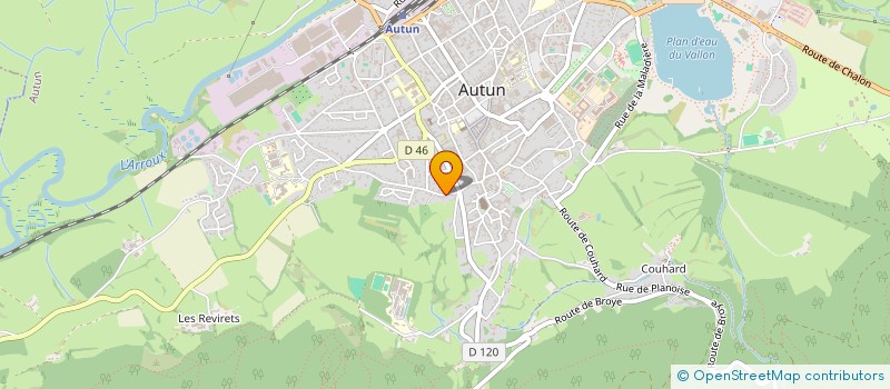 localisation de l'entreprise PULSE FITNESS SERENITY à AUTUN