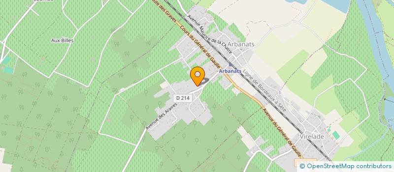 localisation de l'entreprise PULSE FRANCE  ARBANATS