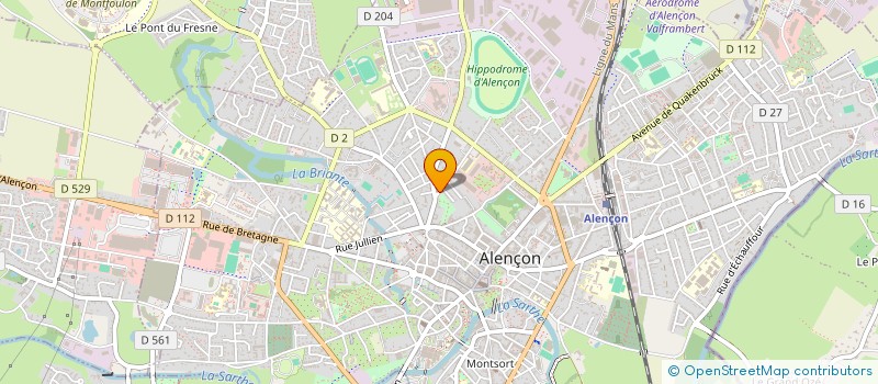 localisation de l'entreprise PULSE ORNE à ALENCON