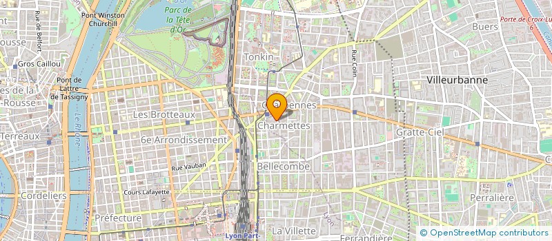 localisation de l'entreprise PULSE VIDEO  VILLEURBANNE