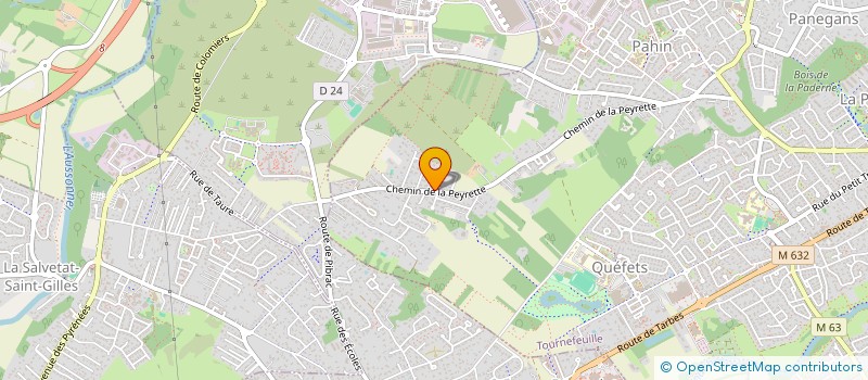 localisation de l'entreprise PULSE YOUR LIFE  TOURNEFEUILLE