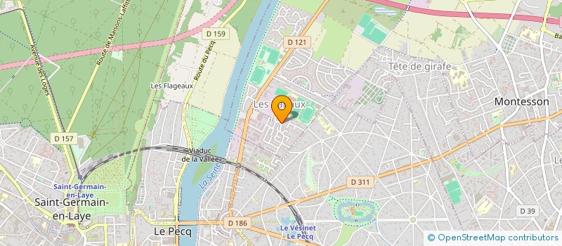 localisation de l'entreprise PULSECOM  MONTESSON