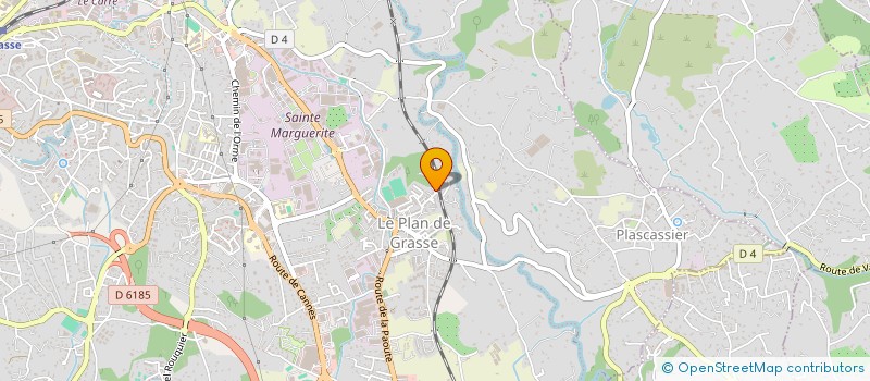 localisation de l'entreprise PULSELLI SERVICES BATIMENT à GRASSE