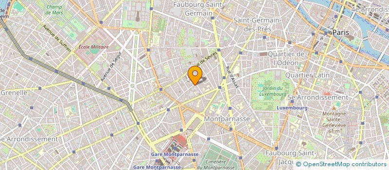 localisation de l'entreprise PULSION à PARIS