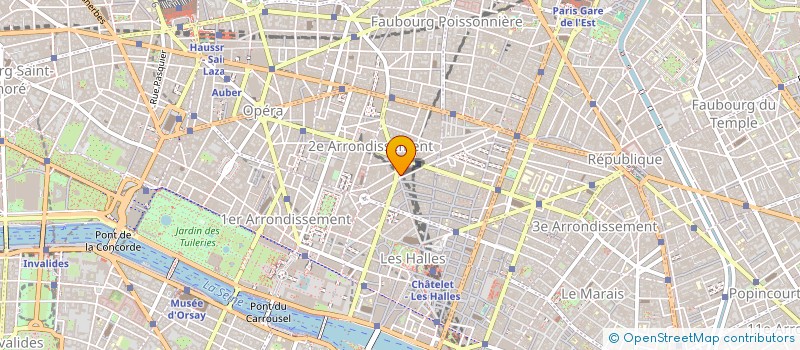 localisation de l'entreprise PULSION à PARIS