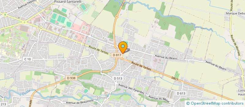 localisation de l'entreprise PULSION BIKEFITTING  IDRON