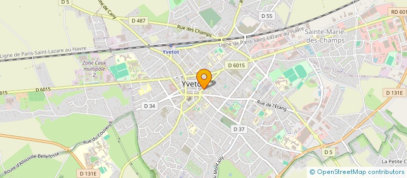 localisation de l'entreprise PULSION FM à YVETOT