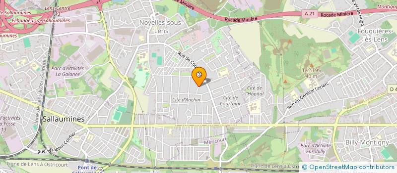 localisation de l'entreprise PULSION SCOPIQUE  NOYELLES-SOUS-LENS