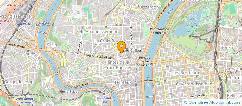 localisation de l'entreprise PULSIONS à LYON