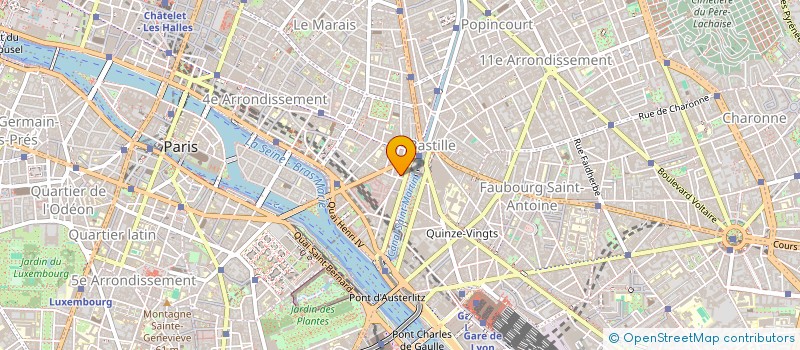 localisation de l'entreprise PULSIONS PRODUCTIONS  PARIS