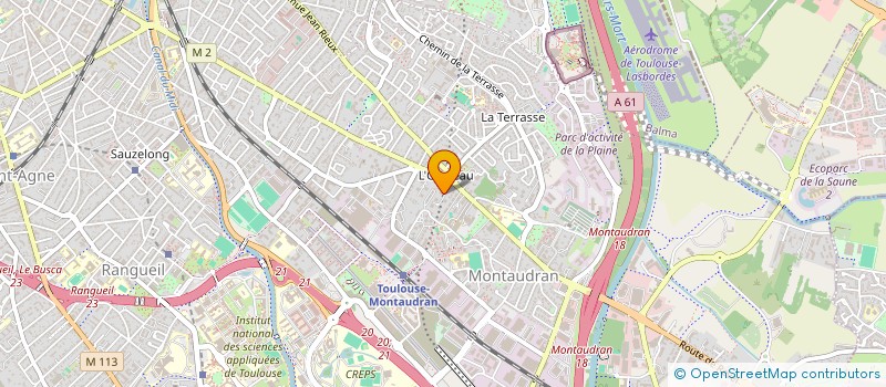 localisation de l'entreprise PULSIVIT  TOULOUSE
