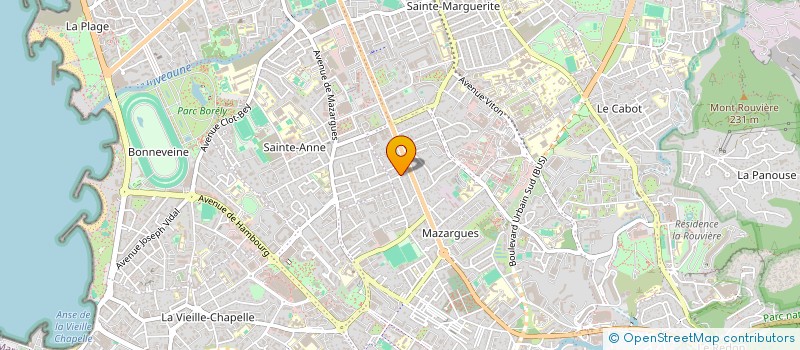 localisation de l'entreprise PULSOTECH à MARSEILLE