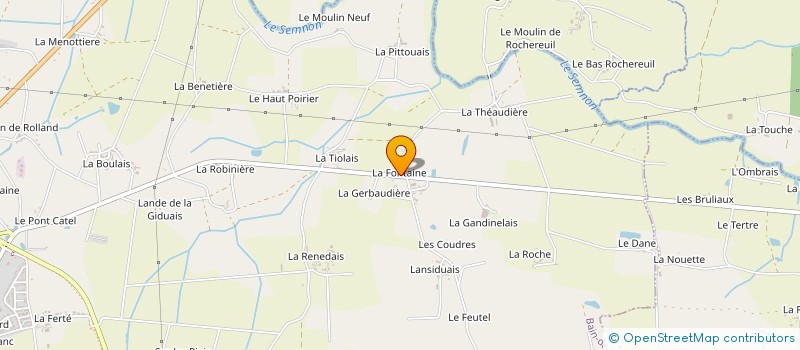 localisation de l'entreprise PULVAGRI CB à BAIN-DE-BRETAGNE