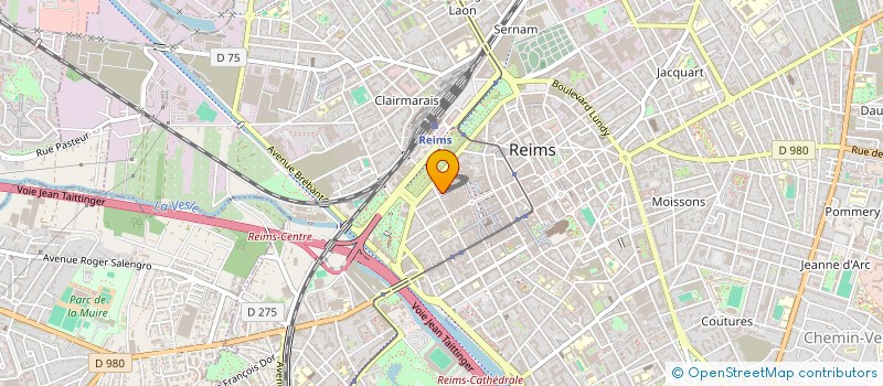 localisation de l'entreprise PULVE PROTECT à REIMS