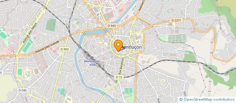 localisation de l'entreprise PUMA à MONTLUCON