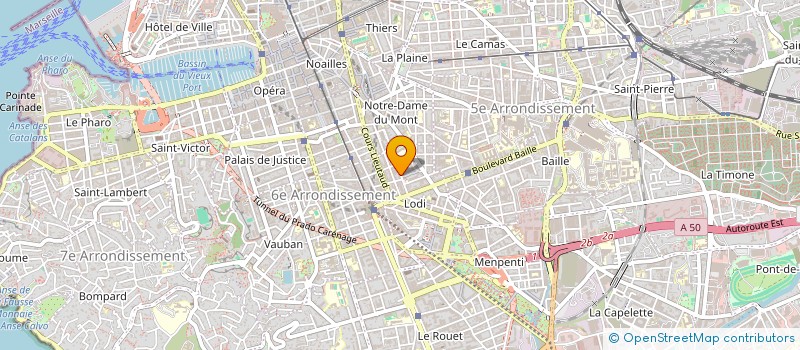 localisation de l'entreprise PUMACOM à MARSEILLE