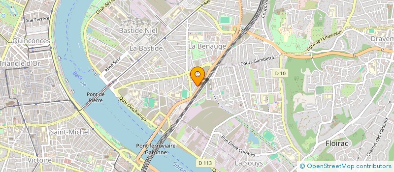 localisation de l'entreprise PUMBEE à BORDEAUX