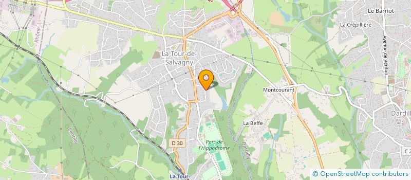 localisation de l'entreprise PUMKIN  LA TOUR-DE-SALVAGNY