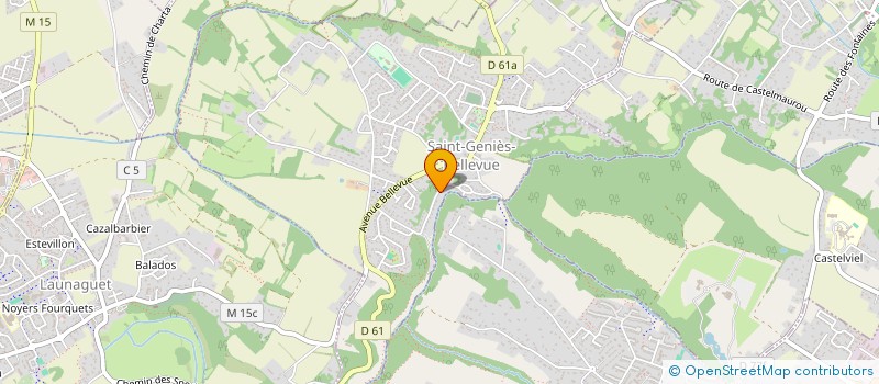 localisation de l'entreprise PUMP AND RIDE  SAINT-GENIES-BELLEVUE