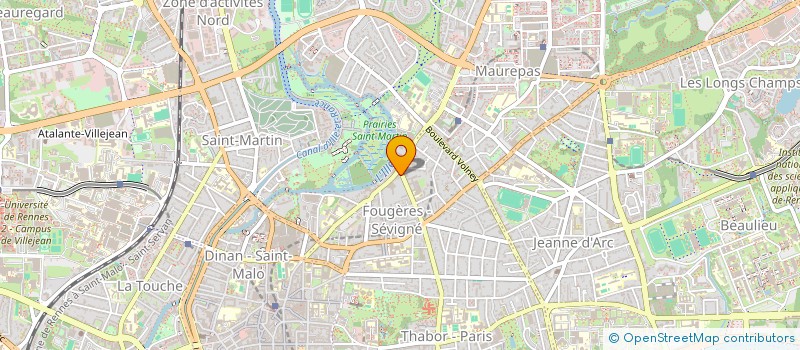 localisation de l'entreprise PUMP-ILLE-UP  RENNES