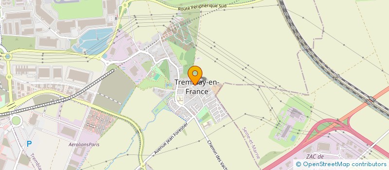 localisation de l'entreprise PUMPA RDN à TREMBLAY-EN-FRANCE