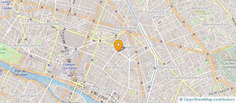 localisation de l'entreprise PUMPERNICKEL FILMS  PARIS