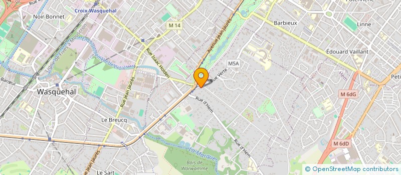 localisation de l'entreprise PUMPKIN CONSULTING  CROIX