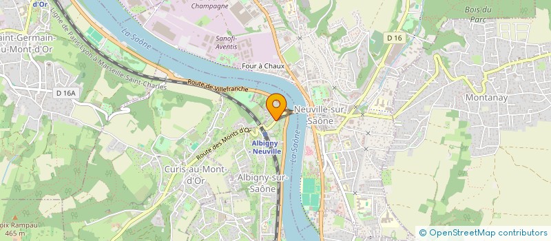 localisation de l'entreprise PUMPKIN-PUDDING  ALBIGNY-SUR-SAONE