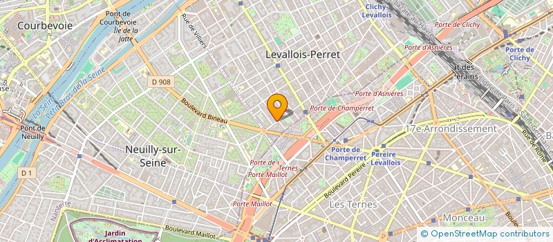 localisation de l'entreprise PUMPUI 2023 à LEVALLOIS-PERRET