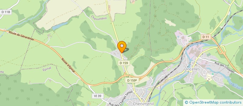 localisation de l'entreprise PUNAAUIA  CHENIMENIL