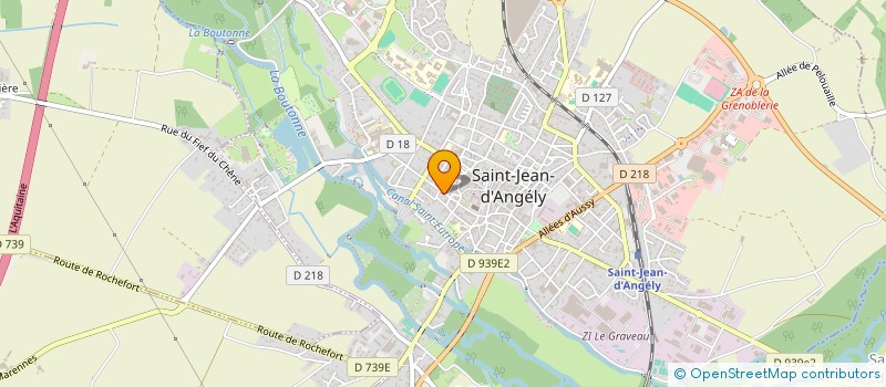 localisation de l'entreprise PUNAHERE à SAINT-JEAN-D'ANGELY