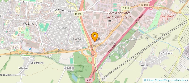 localisation de l'entreprise PUNCH ACADEMY  LES ULIS
