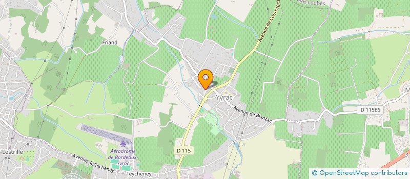 localisation de l'entreprise PUNCH CREOLE BORDEAUX  YVRAC