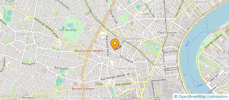 localisation de l'entreprise PUNCH EDITIONS  BORDEAUX