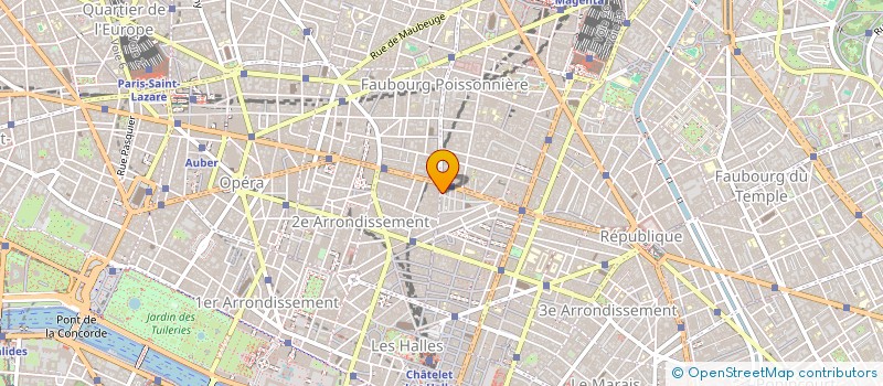 localisation de l'entreprise PUNCHLINE 404  PARIS