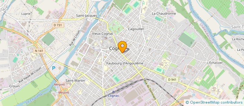 localisation de l'entreprise PUNIC VENTURES à COGNAC