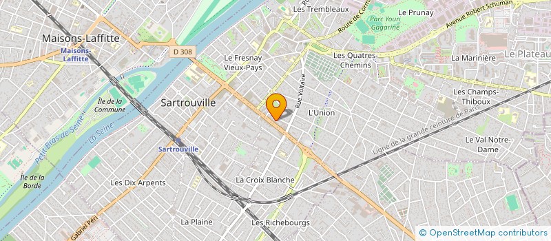 localisation de l'entreprise PUNITECH CONSULTING à SARTROUVILLE