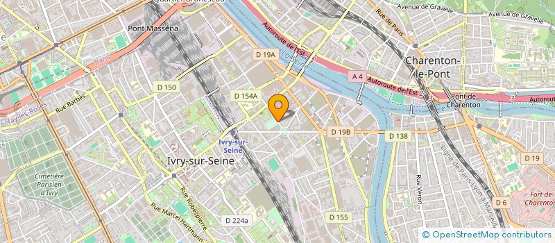 localisation de l'entreprise PUNITHA MINI MARCHE à IVRY-SUR-SEINE