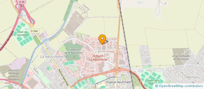 localisation de l'entreprise PUNJAB  REIMS