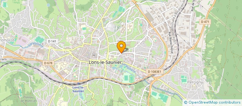 localisation de l'entreprise PUNJAB à LONS-LE-SAUNIER