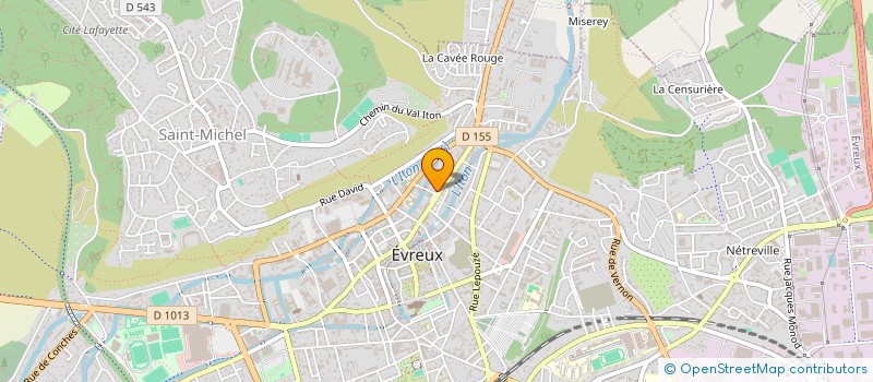 localisation de l'entreprise PUNJAB RANA  EVREUX