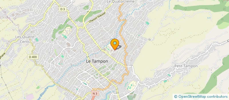 localisation de l'entreprise PUNK RECORDS  LE TAMPON