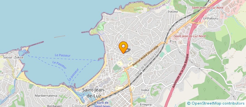 localisation de l'entreprise PUNPA à SAINT-JEAN-DE-LUZ