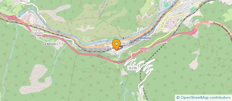 localisation de l'entreprise PUNTA BAGNA  FOURNEAUX