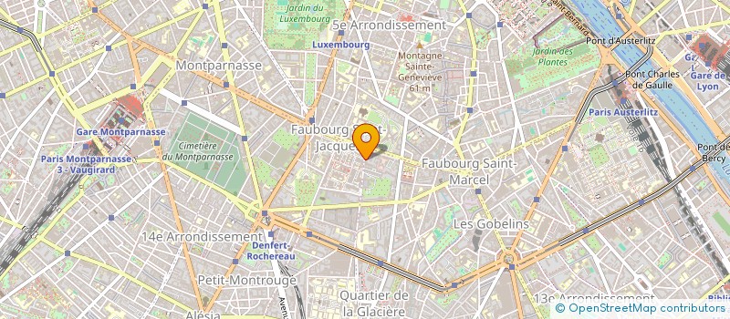 localisation de l'entreprise PUNTA DI SPANU  PARIS