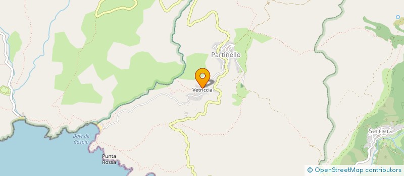 localisation de l'entreprise PUNTA ROSSA à PARTINELLO